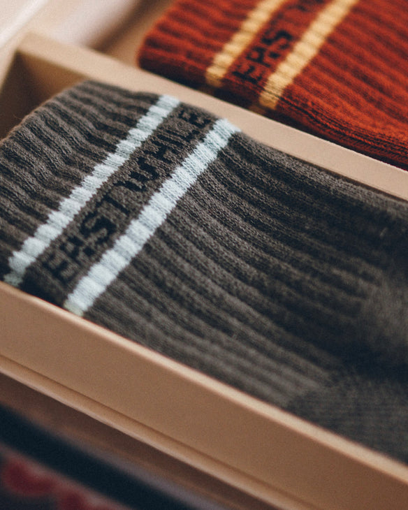 Crew Sock Aqua Foam