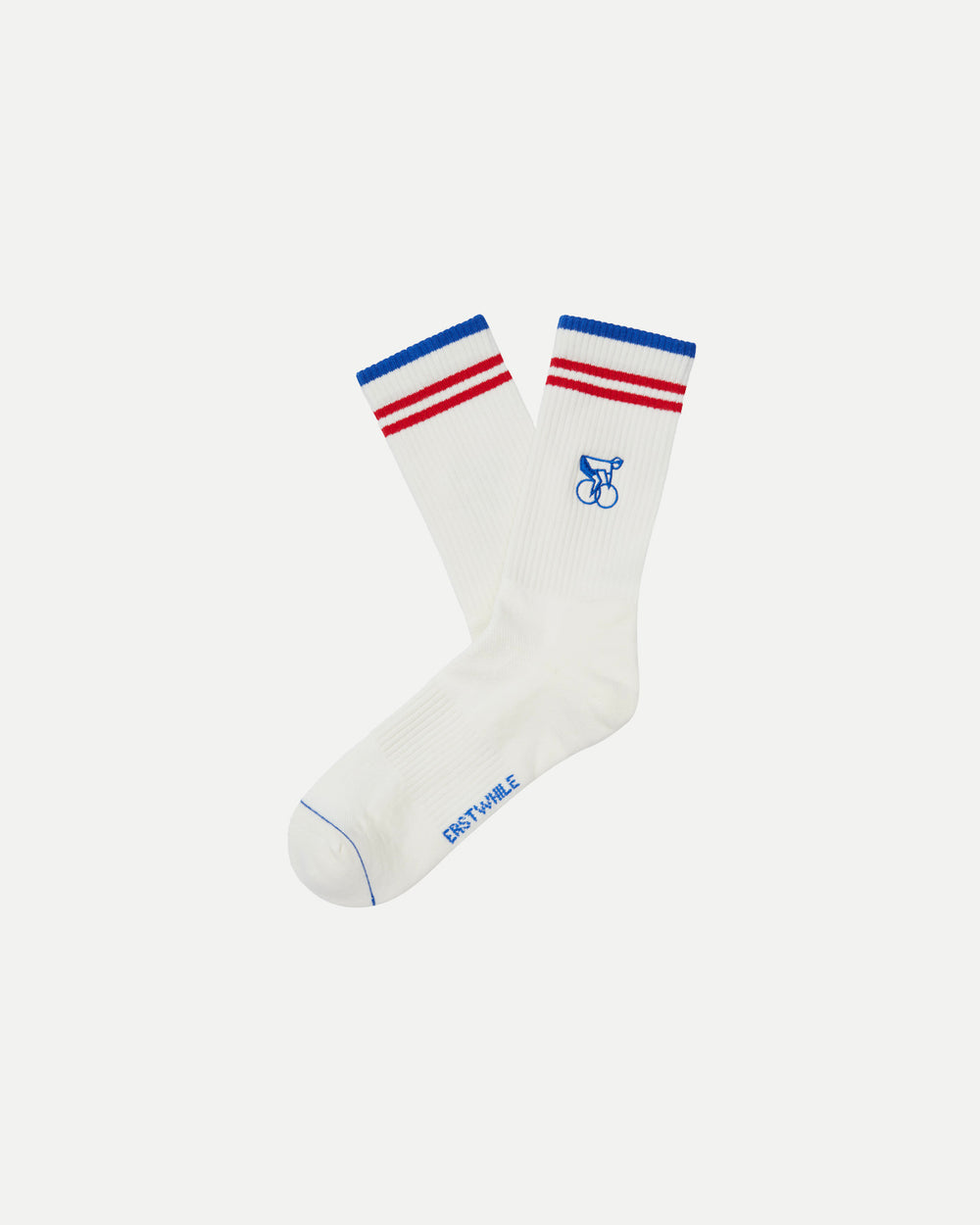 Crew Sock - Blue/Red