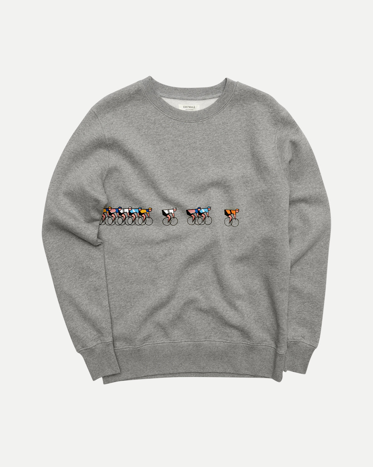 Erstwhile T te de la course Light Grey Sweatshirt Men