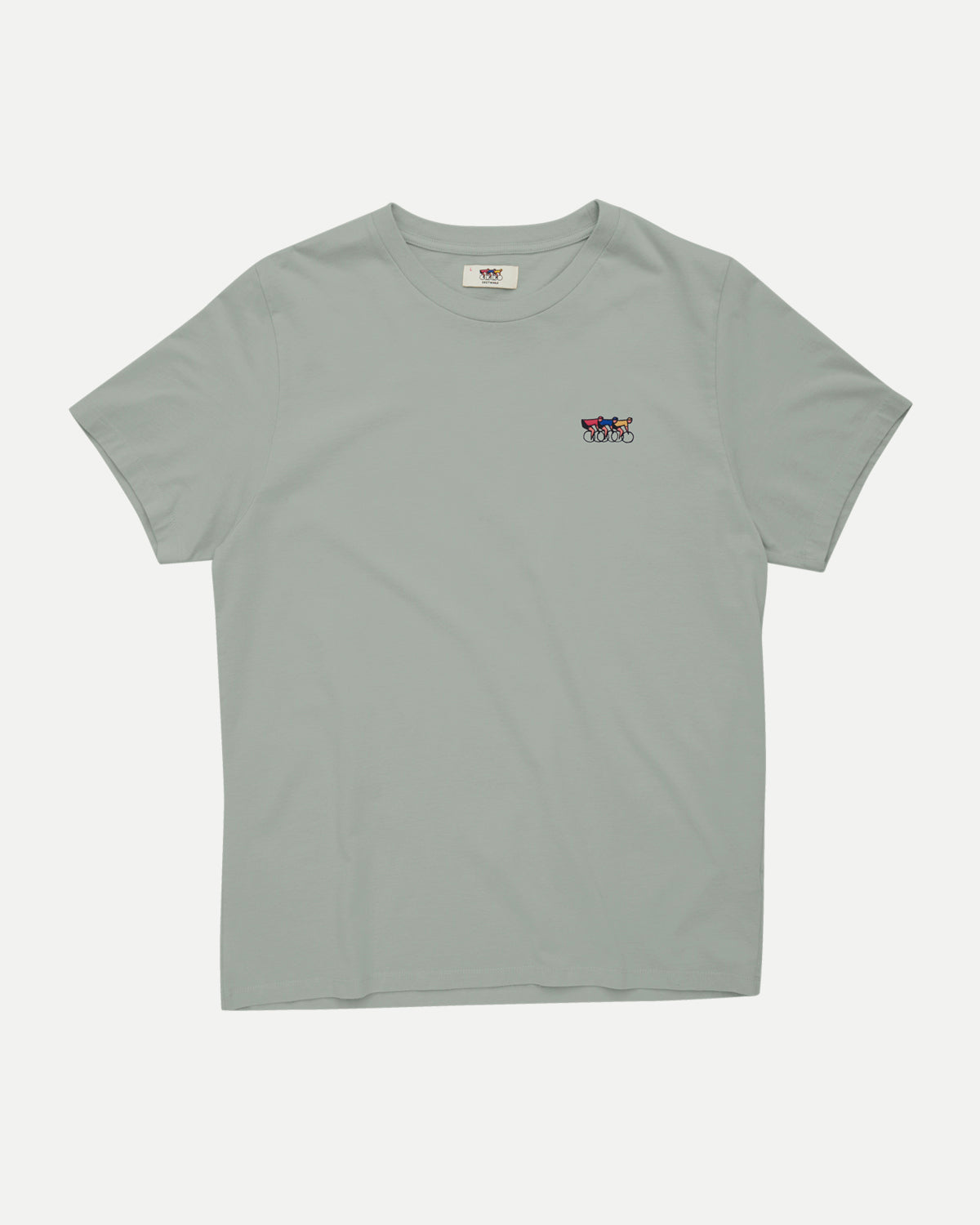 Sage Waaier T-shirt by Erstwhile, front view