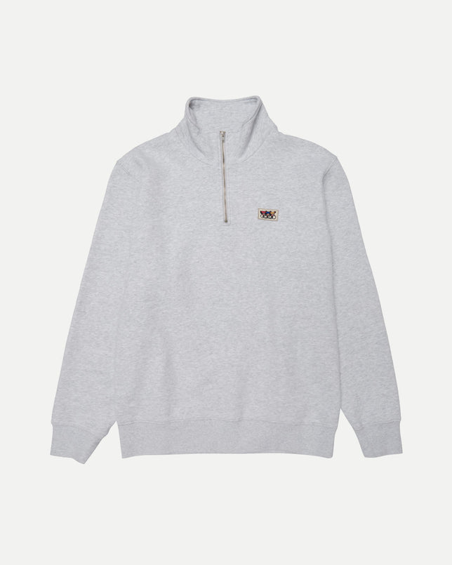 Zip Sweatshirt - Light grey
