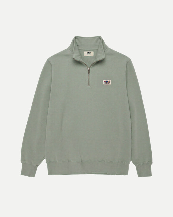 Zip Sweatshirt - Sage
