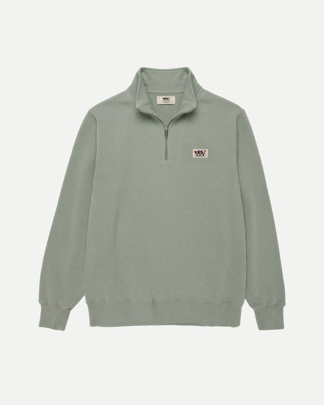 Zip Sweatshirt - Sage