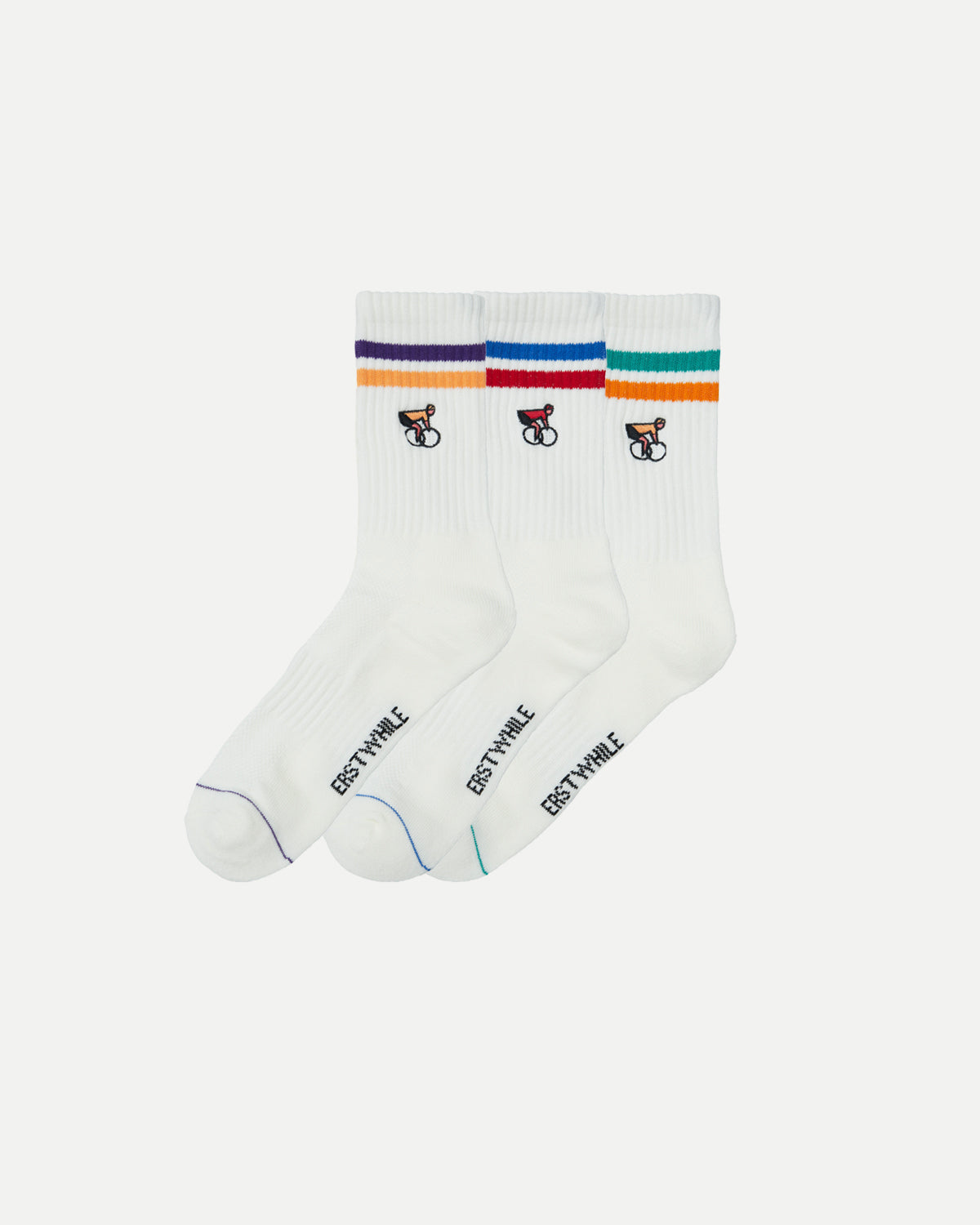 3-pack Crew - Ivory