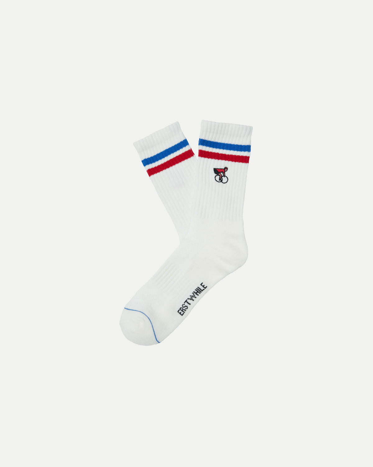 Crew Sock - Blue/Red