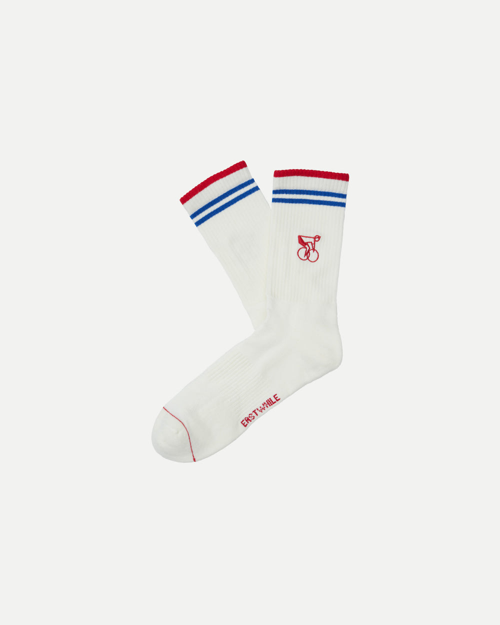 Crew Sock - Red/Blue