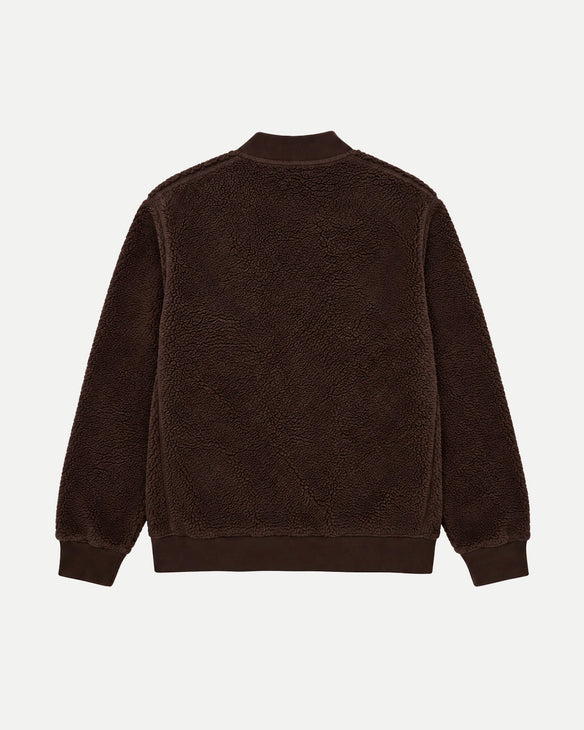 Fleece Jacket - Dark Brown
