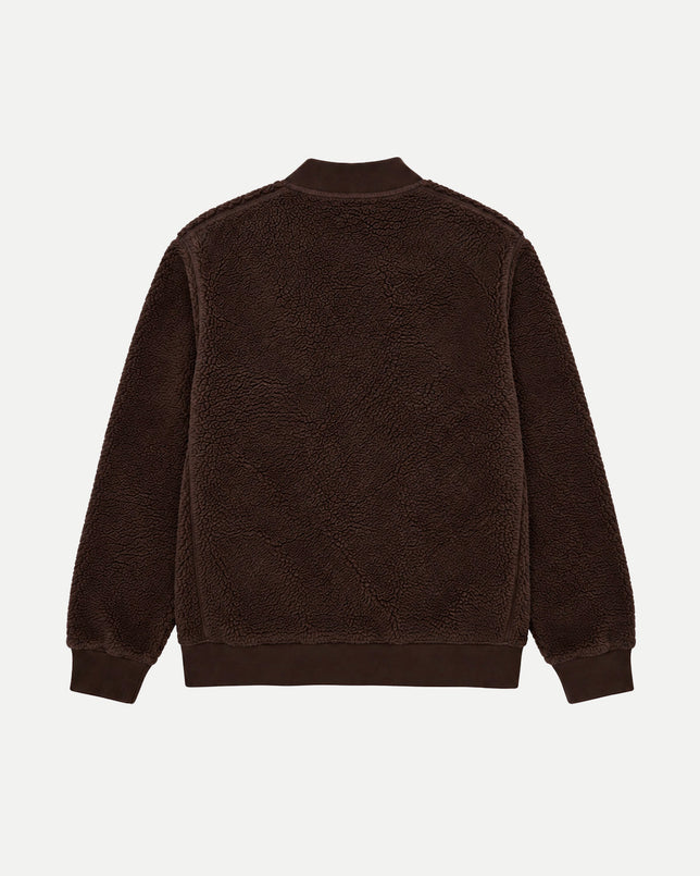 Fleece Jacket - Dark Brown