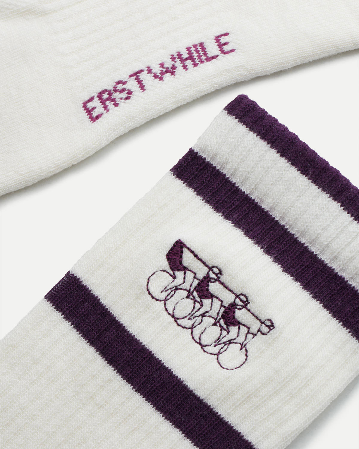 Logo Sock - Plum
