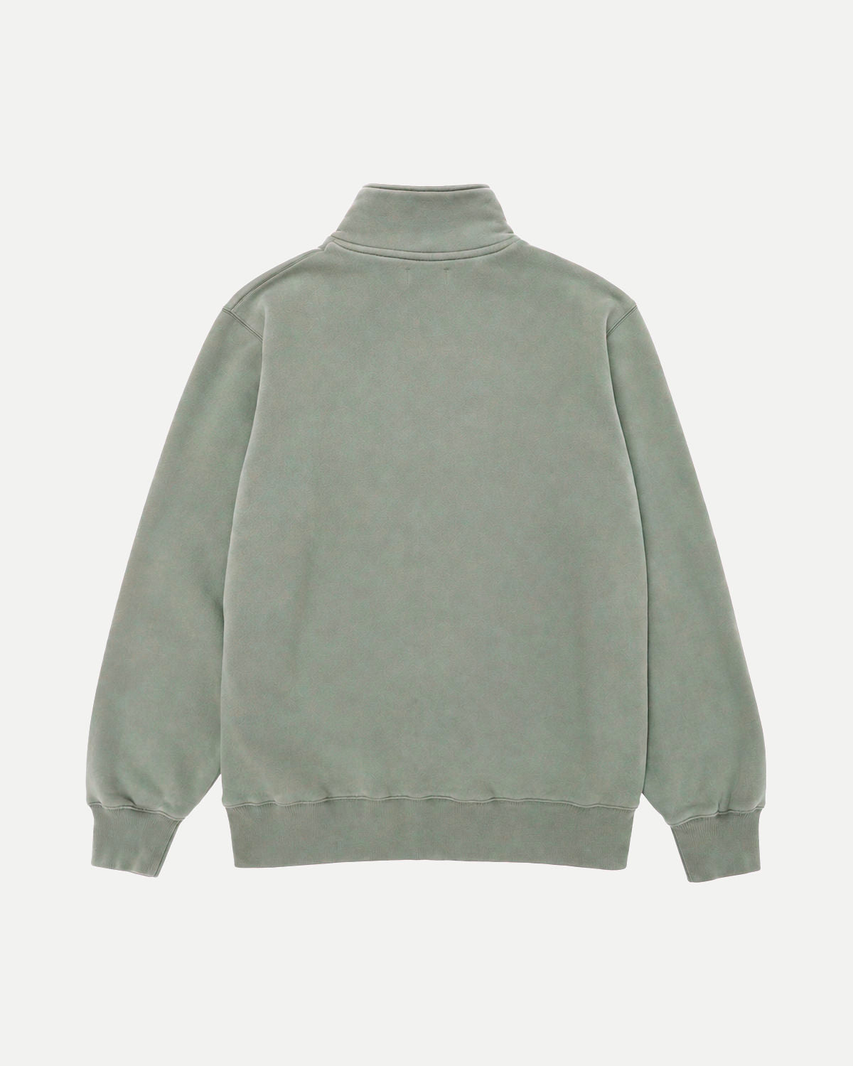 Back of the sage zip sweatshirt