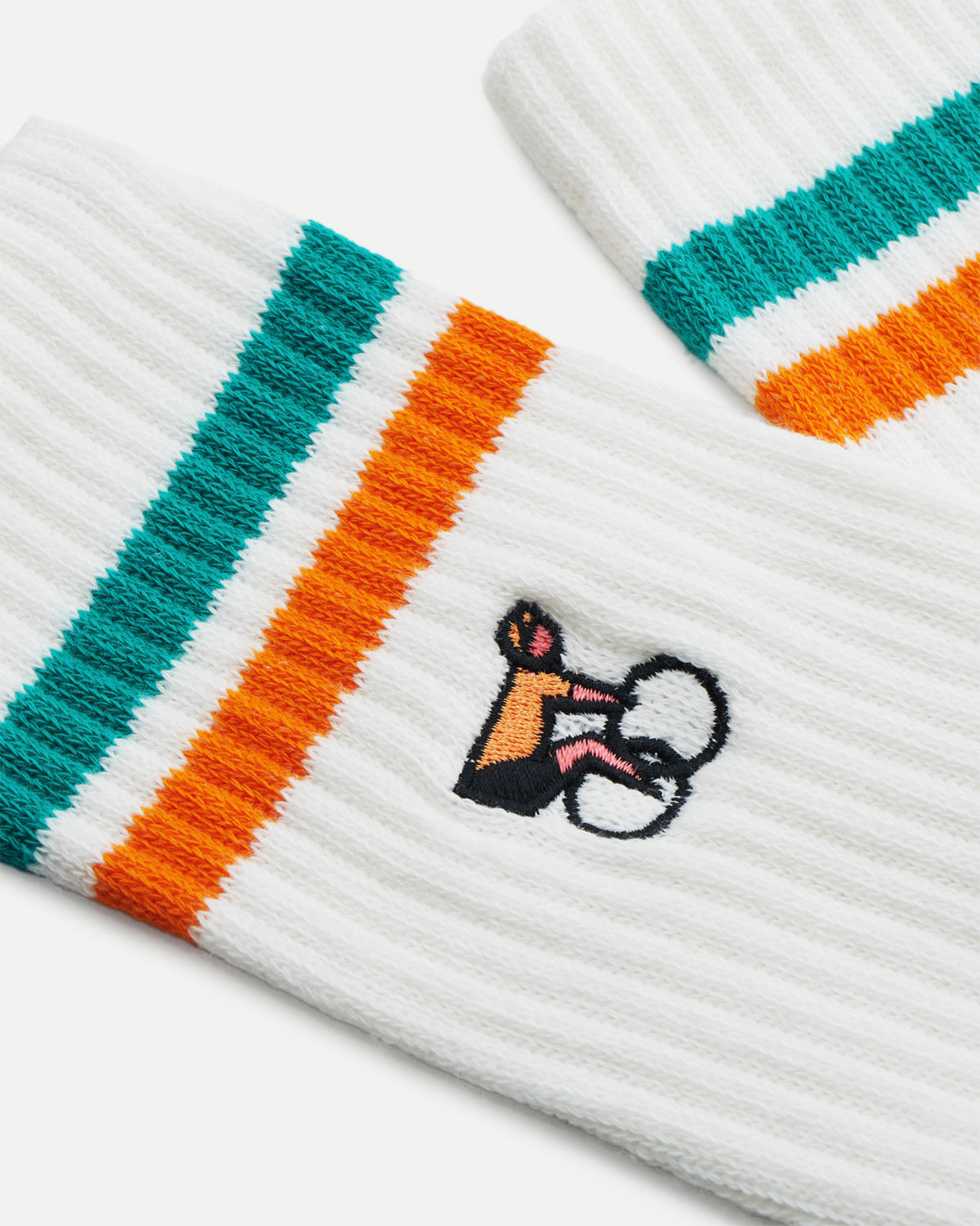 Crew Sock - Green/Orange