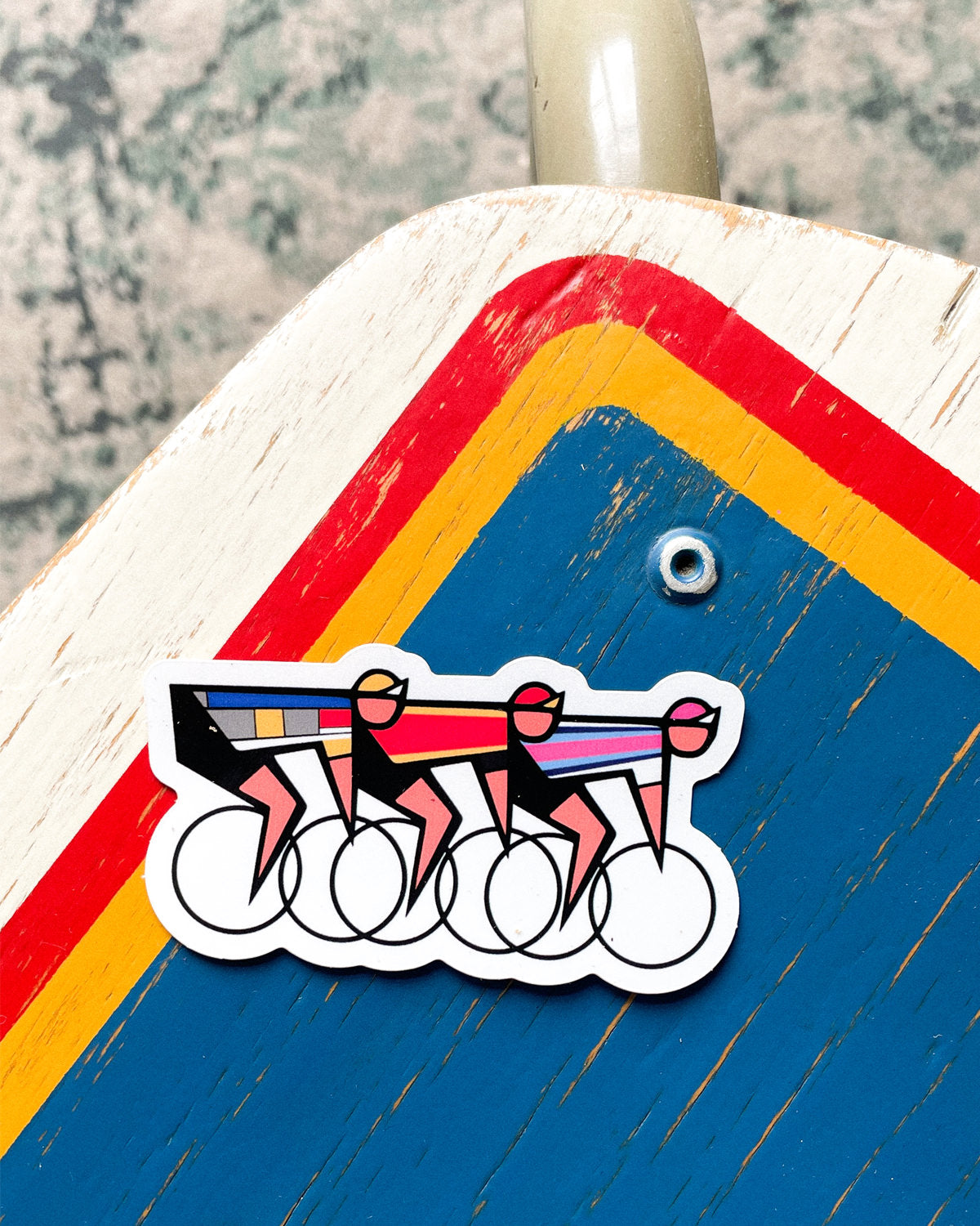 80s sticker from the Erstwhile cycling sticker set