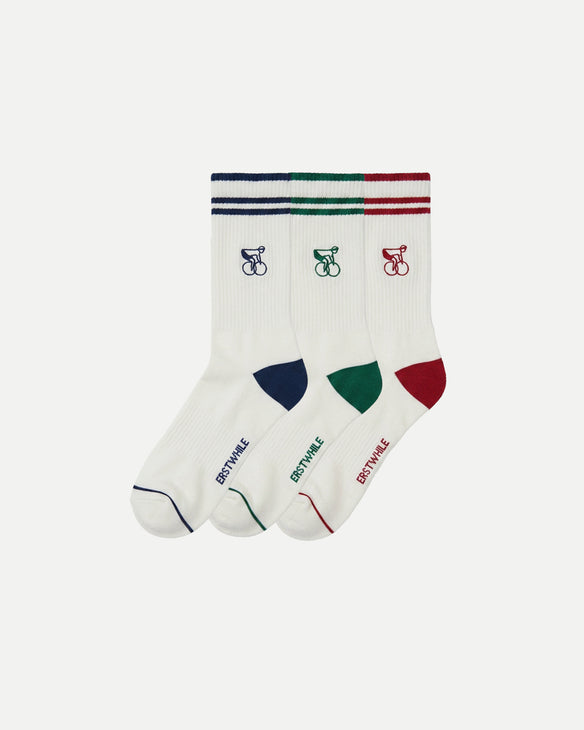 3-pack Logo Socks
