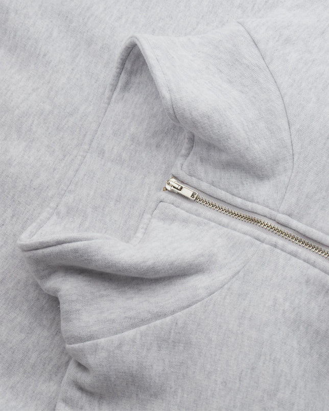 Zip Sweatshirt - Light grey