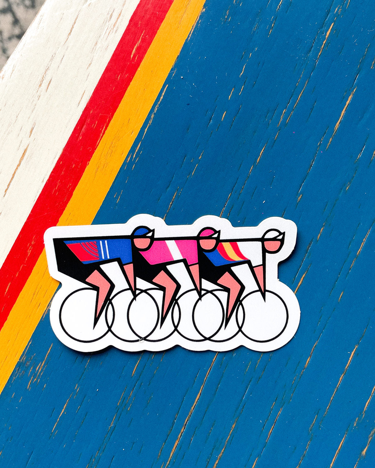90s sticker from the Erstwhile cycling sticker set