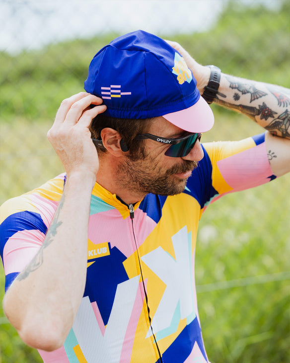 Vélo Klub Cycling Cap - Blue