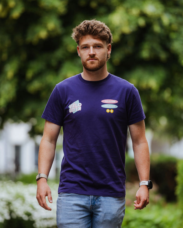 Vélo Klub T-shirt - Purple