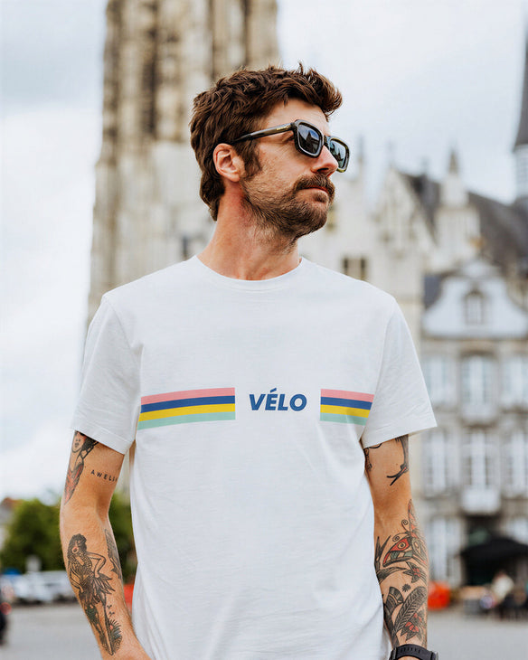 Vélo Klub T-shirt - Stripes