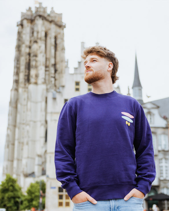 Vélo Klub Sweatshirt - Deep Purple