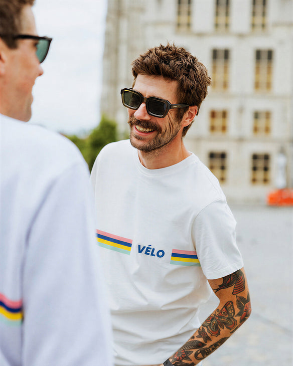 Vélo Klub T-shirt - Stripes