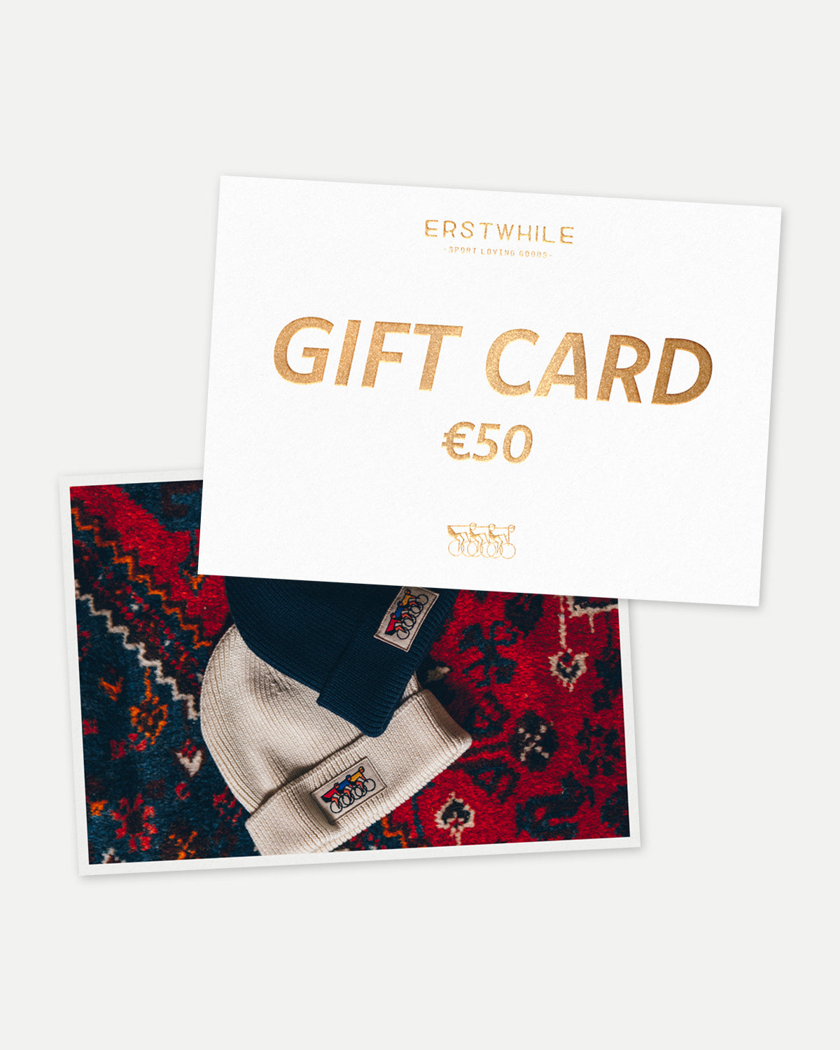Another view of the €50 gift card